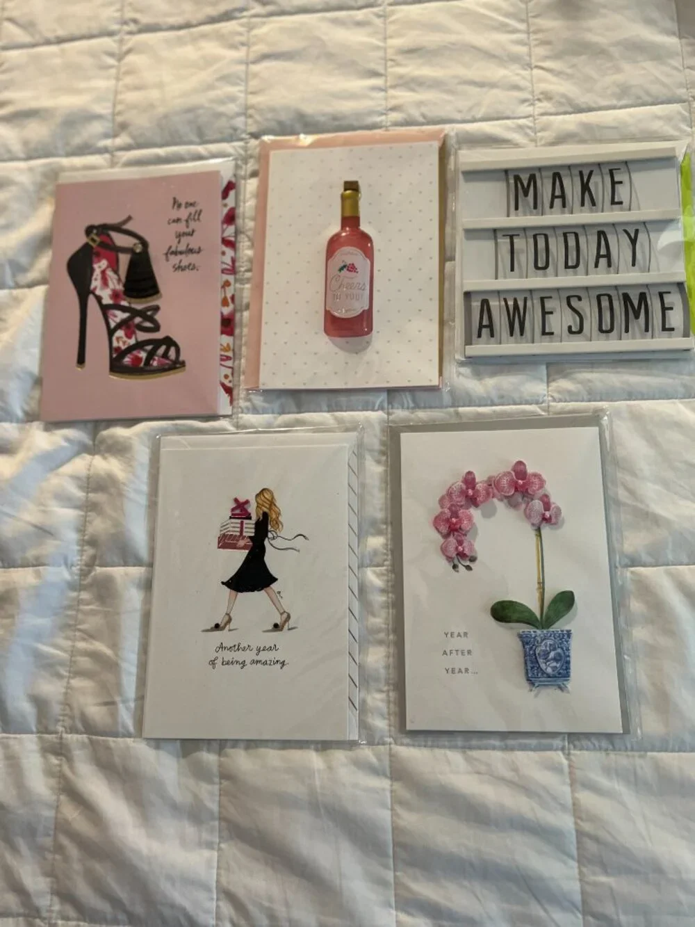 Hallmark Signature Greeting Card Bundle – 5 Premium Cards – New